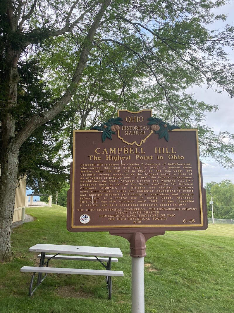 Going to the Highest Point in Ohio - thatawaydad.com