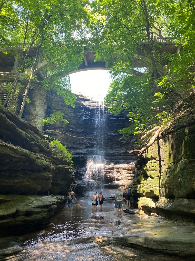 Hike Among Waterfalls at Matthiessen State Park
