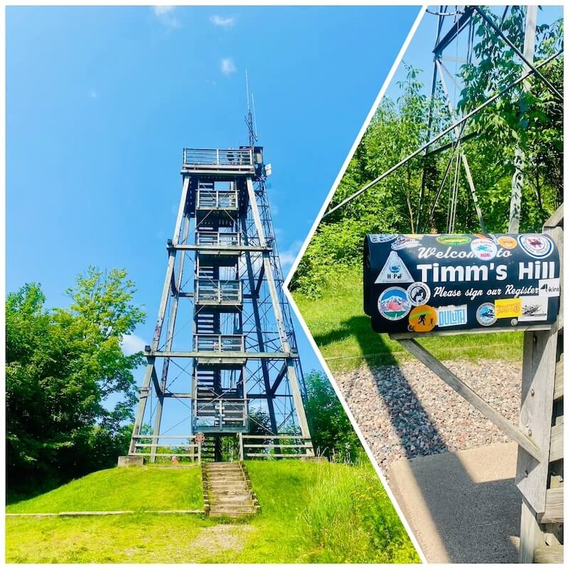 Wisconsin Highest Point Timms Hill, Wisconsin's Highest Natural Point
